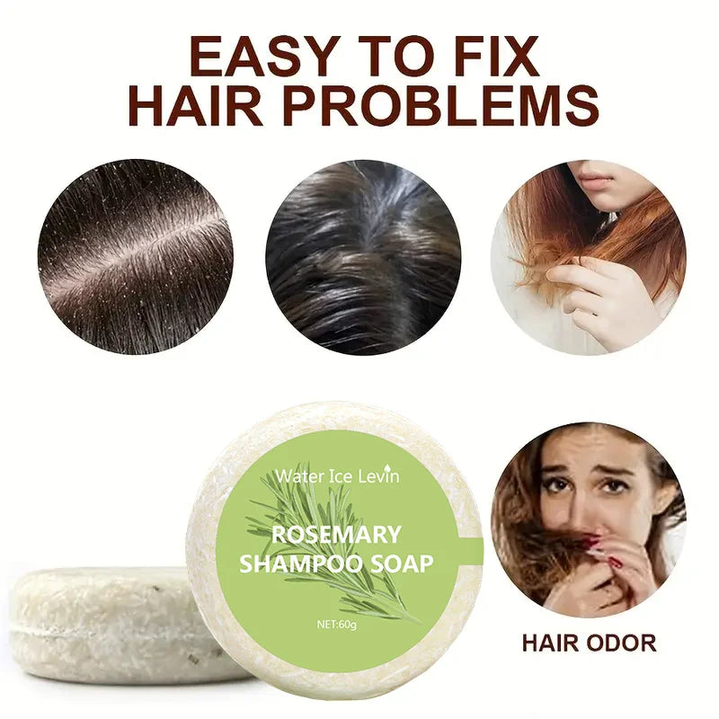 Rosemary Shampoo Hair Growth Soap Moisturizing Oil Control Non Irritating Increase Gloss Nourishing Hair Strengthening Shampoo Oasis Select
