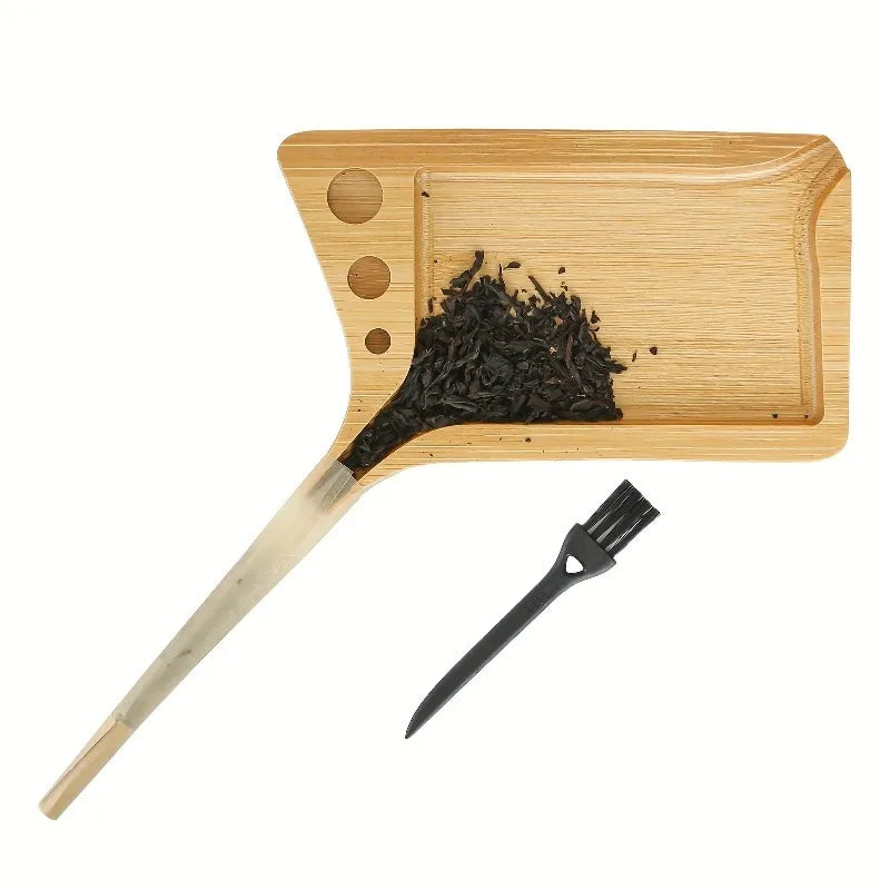 Creative Minimalist Wooden Cigarette Tray Creative Slotted Funnel-shaped Cigarette Operating Table Cigar Cigarette Tray Oasis Select