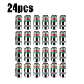 4/8/12/24pcs Bar Car Tire Pressure Guage Cap Sensor Indicator Alert Monitoring Tool Tyre Cap Indicator Alert Air Pressure Gauge Oasis Select 24pcs