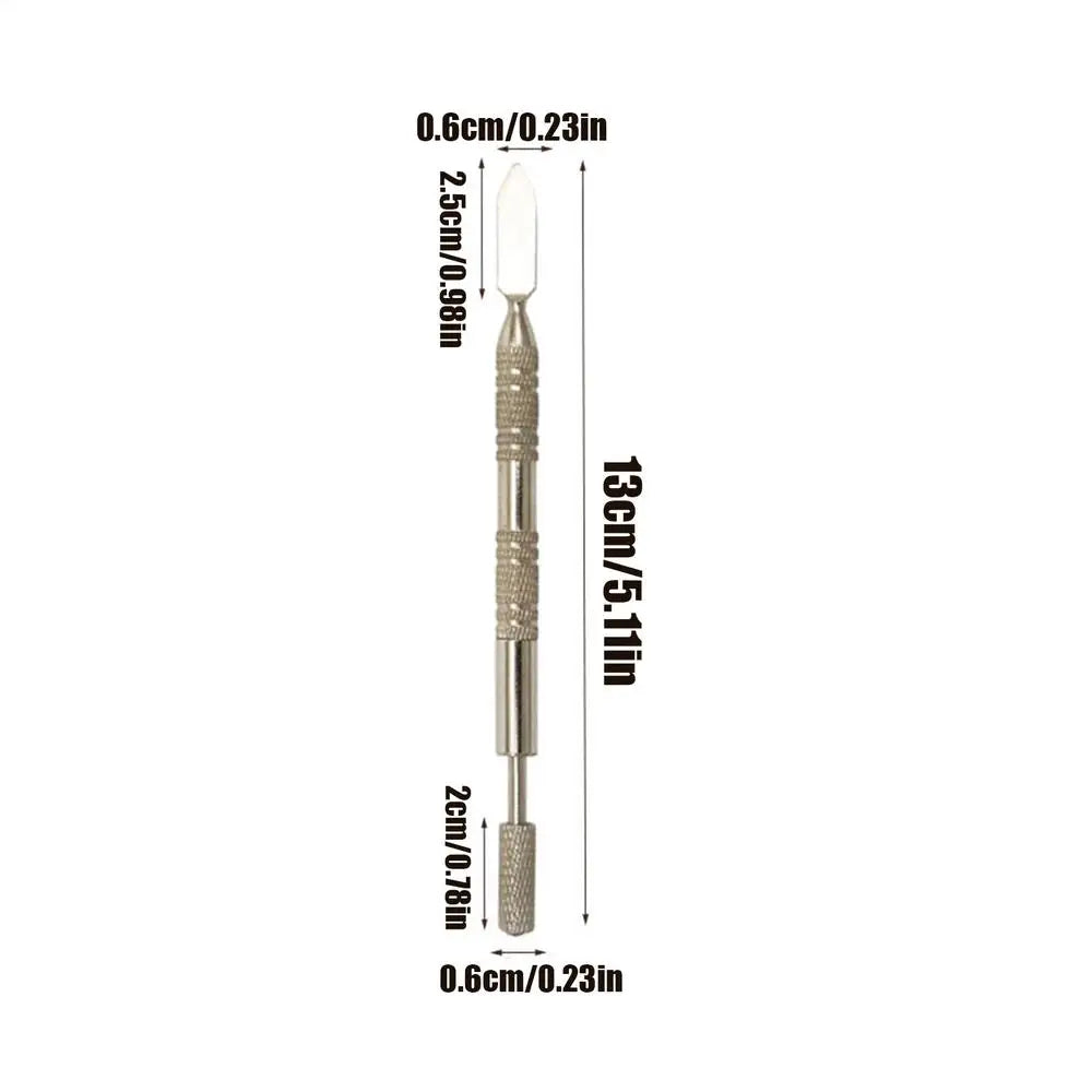 Leather Edge Oil Pen Double Head Leather Edge Paint Pen Multi-Function Printing Tool Handmade Belt Finisher For Men Women Oasis Select Round head