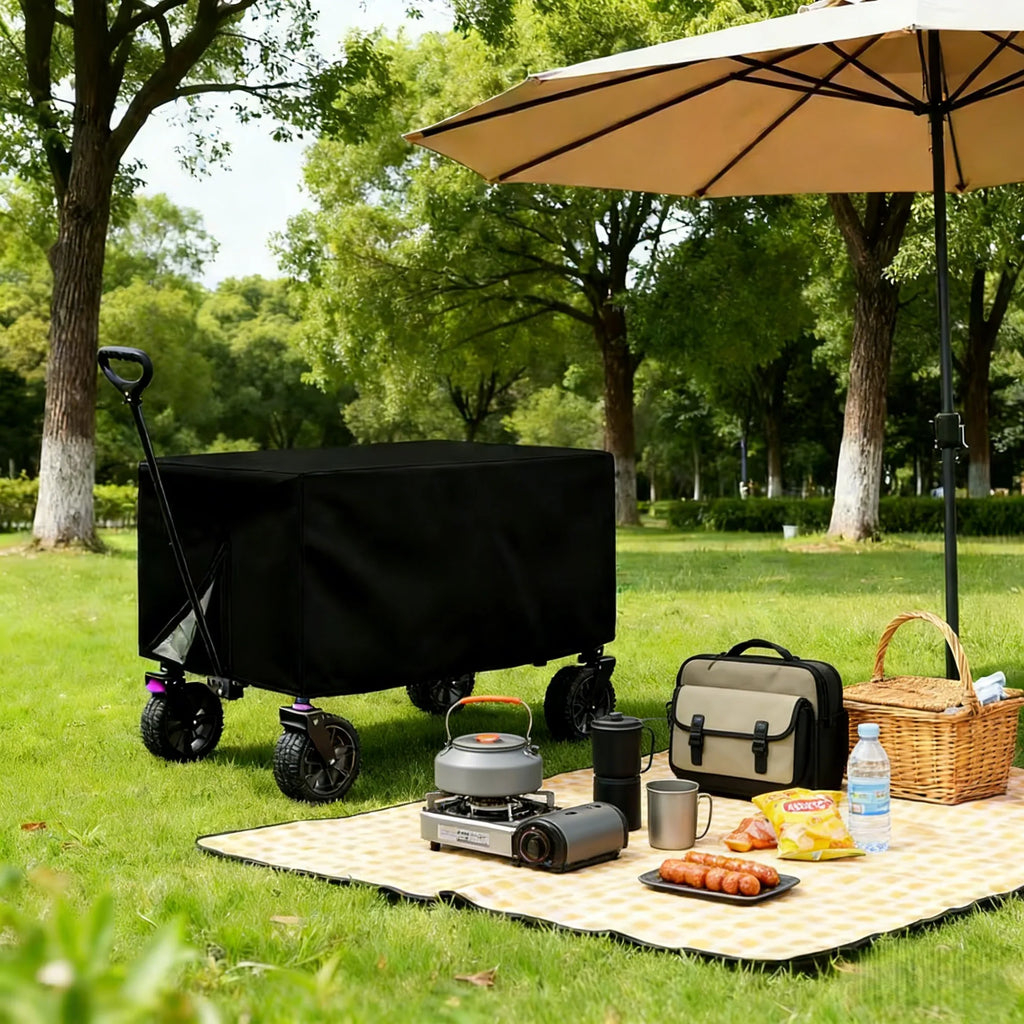Multi-purpose Folding for Trolley Cover |Suitable for Most Outdoor for Trolleys,Provides All-Weather Protection,Fabric,Available Oasis Select