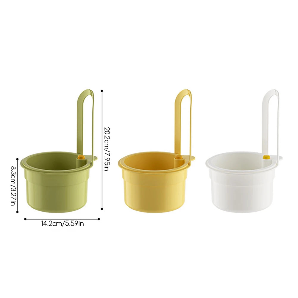 Push Auto-Dump Sink Strainer Basket | Anti-Clog Drain Filter