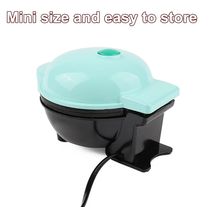 URGGU Mini Waffle Maker – Cake, Sandwich & Biscuit | 110V/220V