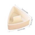 Sushi Mold Triangle Mould Onigiri Rice Ball Food Press Triangular Sushi Maker Mold Sushi Kit Kitchen Bento Rice Balls Accessory Oasis Select Beige