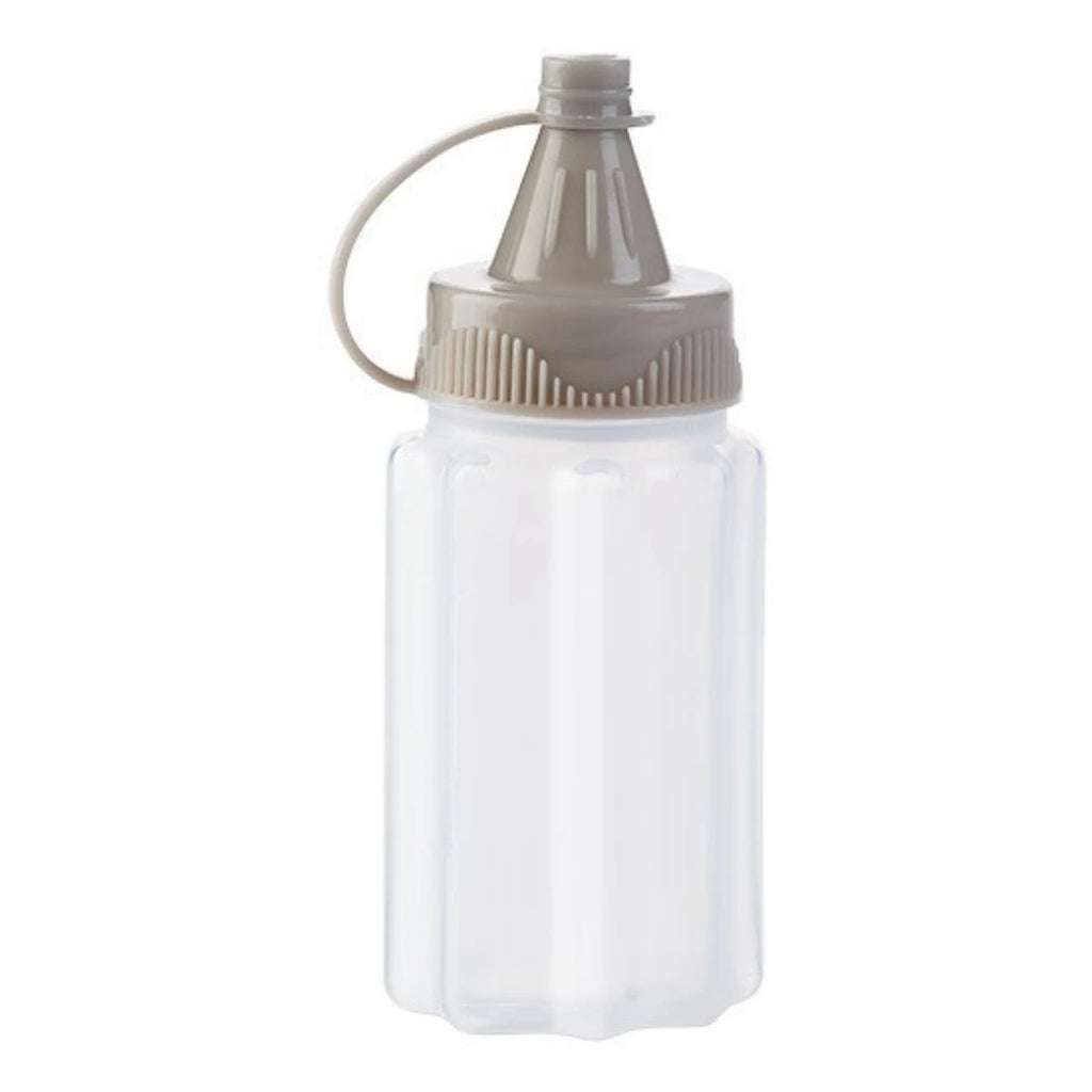 80ml Ketchup Bottle Mini Condiment Dispenser Honey Mustard Salad Squeeze Sauce Container for Outdoor BBQ Oasis Select Gray