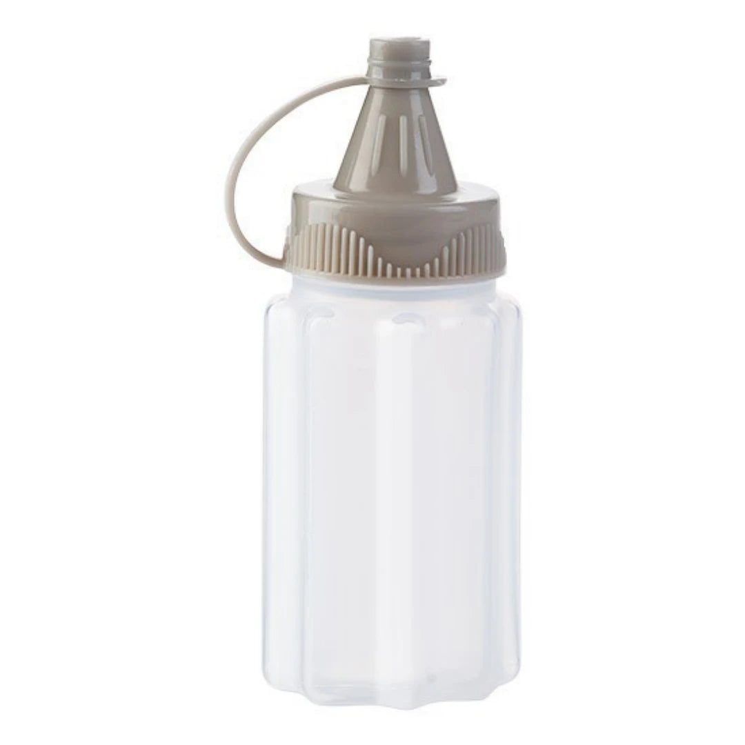 80ml Ketchup Bottle Mini Condiment Dispenser Honey Mustard Salad Squeeze Sauce Container for Outdoor BBQ Oasis Select Gray