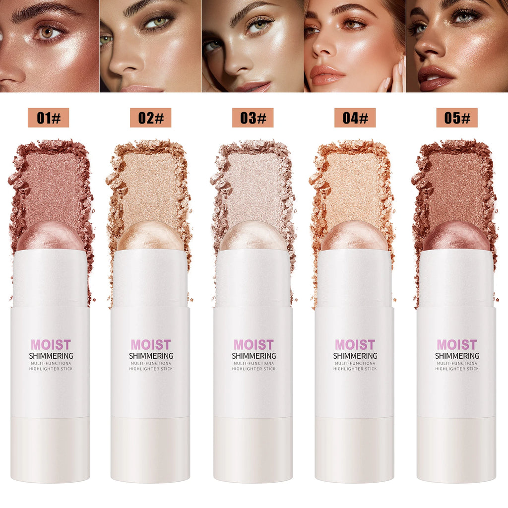 W3W Highlighter Stick – Face Contour & Glow Makeup