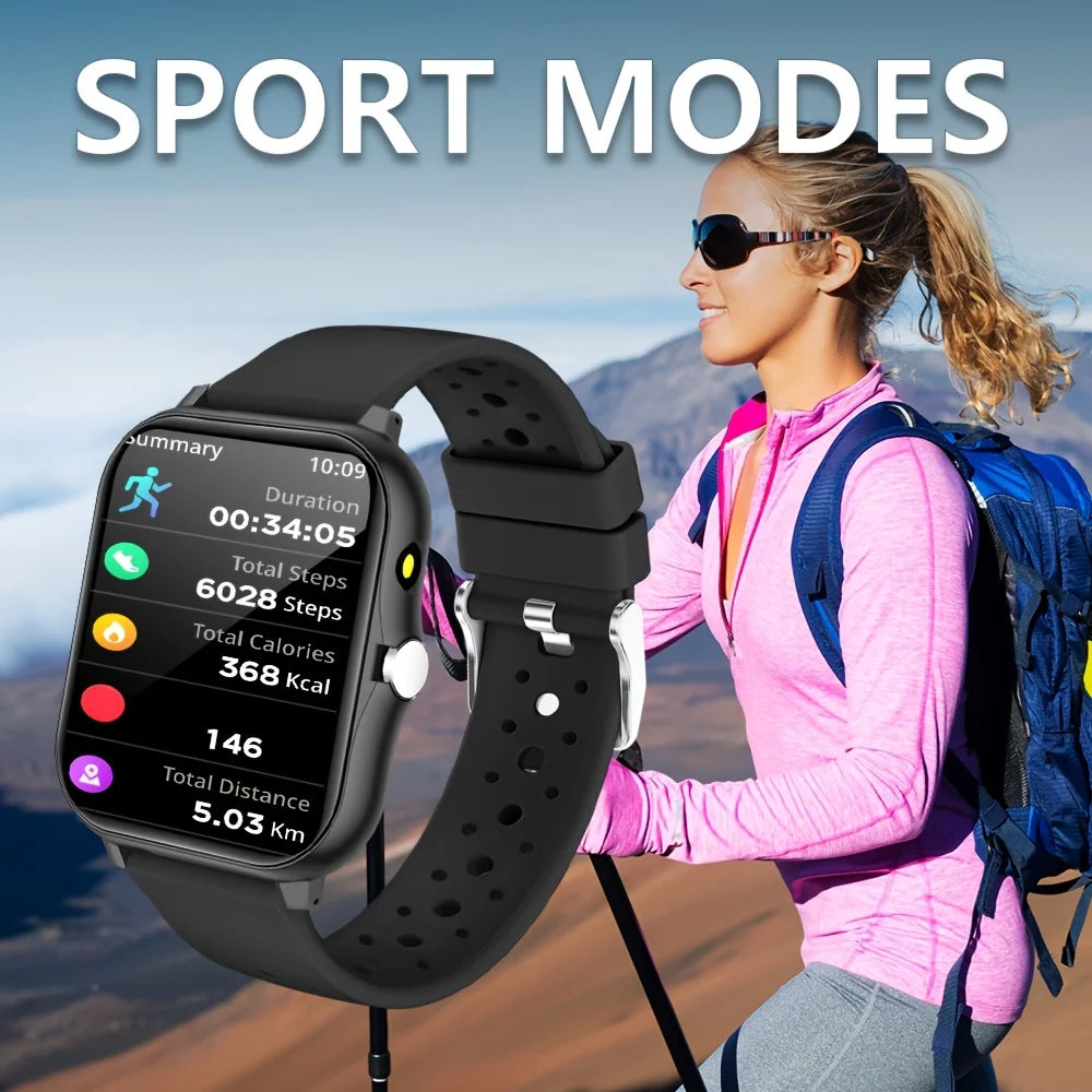 ERUN Smartwatch – Fitness Tracker, Calls & Voice Assistant