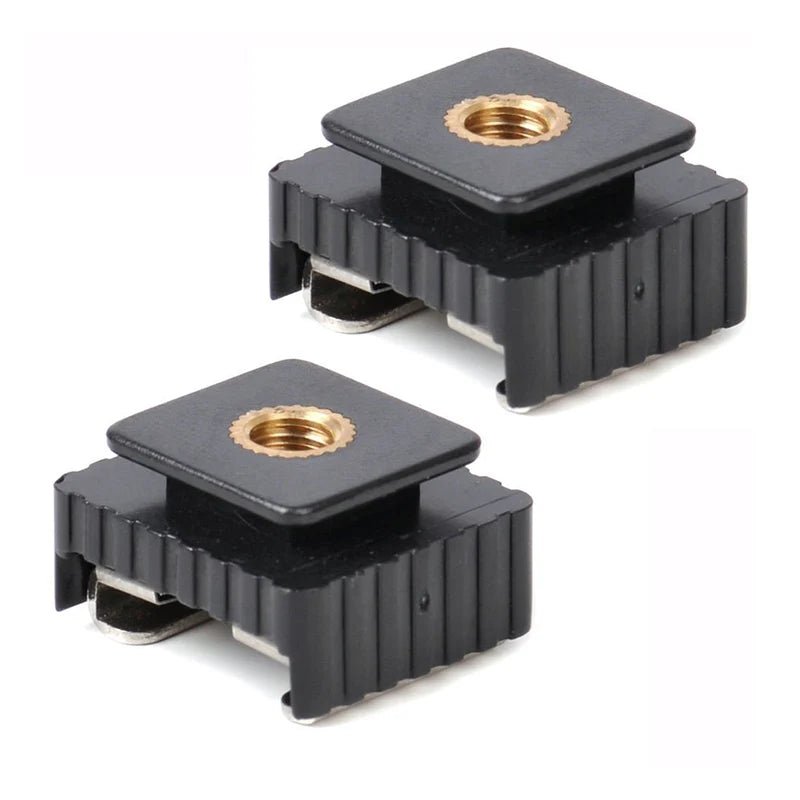 Hot Shoe Adapter Mount to 1/4 Screw Thread For Flash Tripod Studio Accessories Oasis Select