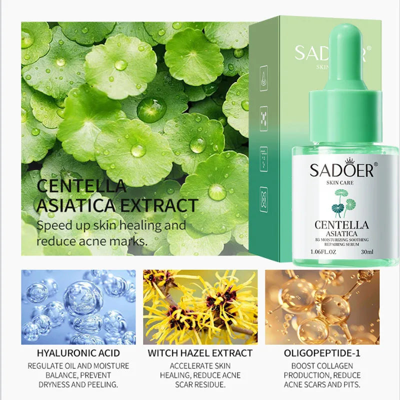 SADOER Centella Asiatica Face Serum – Brighten & Firm Skin Face Serum Oasis Select