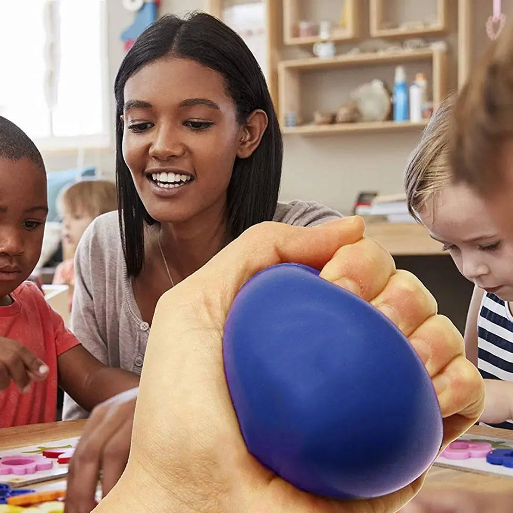 Stress Relief Squeeze Ball – Anti-Anxiety Fidget Toy Kids & Adults Stress Fidget Ball Oasis Select