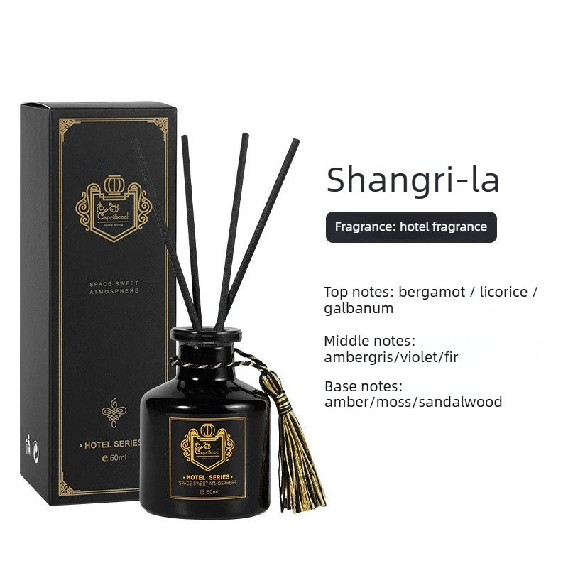 1 Bottle Reed Diffuser Sets with Fragrance Expanding Stick,Healton Shangri-La Hotel Aromatherapy Air Freshener Home Fragrance Oasis Select Shangri-La 50ml
