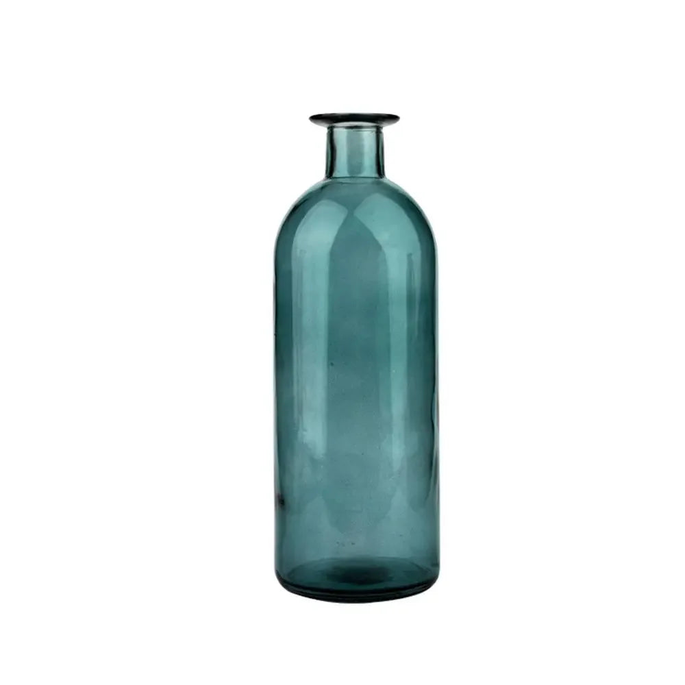Transparent Glass Flower Vase | Modern Hydroponic Table Decor Glass Flower Vase Oasis Select Green-M