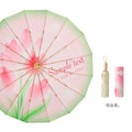 16 Bone titanium silver sun umbrella super sun protection UV umbrella sunshine and rain umbrella Oasis Select 25