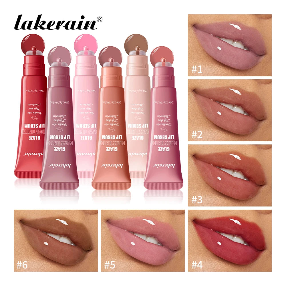 Liquid Lip Gloss Glowy Balm Tinted Moisturizer Repairing Nourishing Long-lasting Hydrating Lip Gel Glow Lip Care Tinted Lipstick Oasis Select