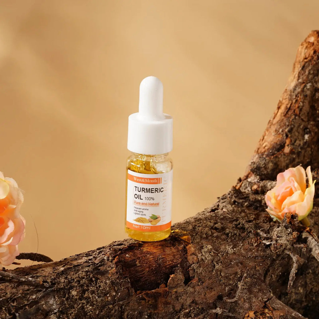 5/3/1Pcs Turmeric Essential Oil Moisturizing Moisturizing Diffuser Aromatherapy Face Body Care Smoothing Body face Skin Care Oasis Select