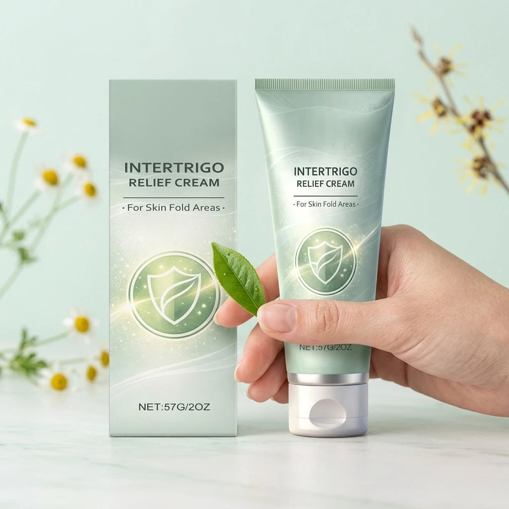 Intertrigo Relief Cream Soothe Discomfort Calm Redness Repair Skin Barrier Relief Skin Fold Areas Lasting Body Skin Care Cream Oasis Select