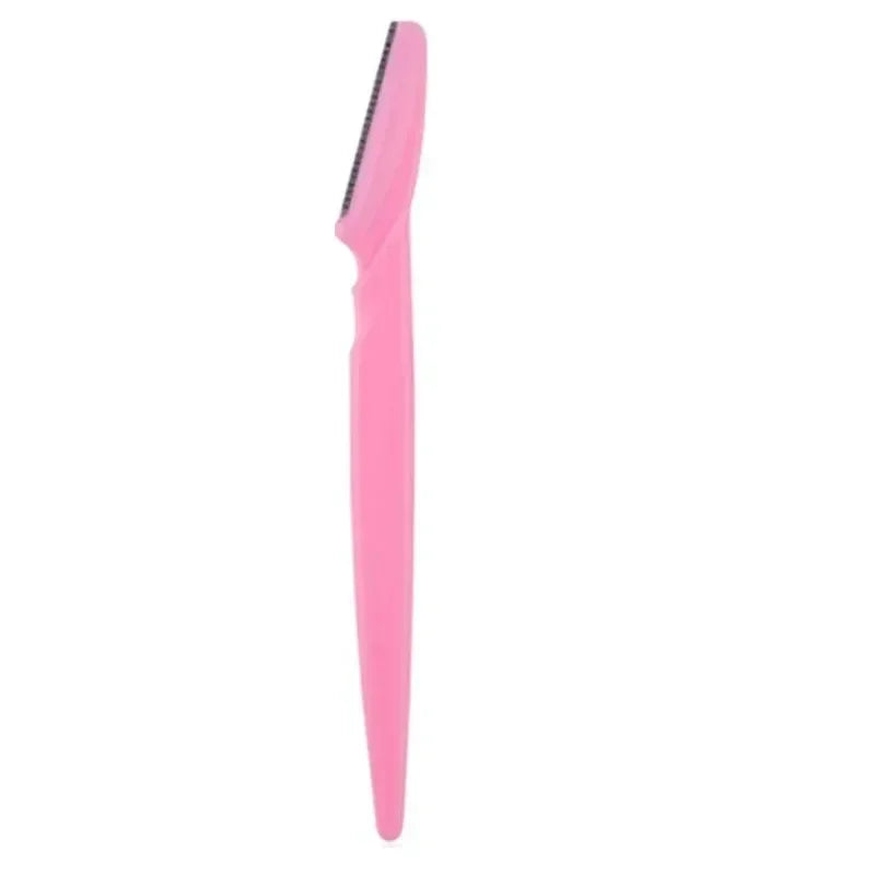 1-10Pcs Mix Color Eyebrow Razor Women Face And Body Safe Trimmer Hair Shaver Eye Brow Remover With Cover Small Makeup Tools Set Oasis Select 1pc Pink