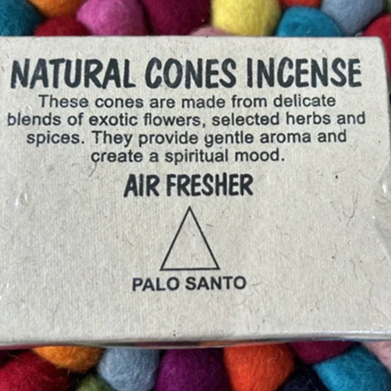 Handmade LotusCone Incense Premium SandalwoodPagoda Aromatherapy for Yoga/Meditation,Natural Home Fragrance Spiritual Cleansing Oasis Select palo santo