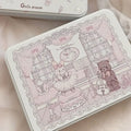 Cartoon Iron Storage Box Big Capacity Small Card Storage Box Desktop Storage School Stationery Kpop Photocards Oasis Select bear1