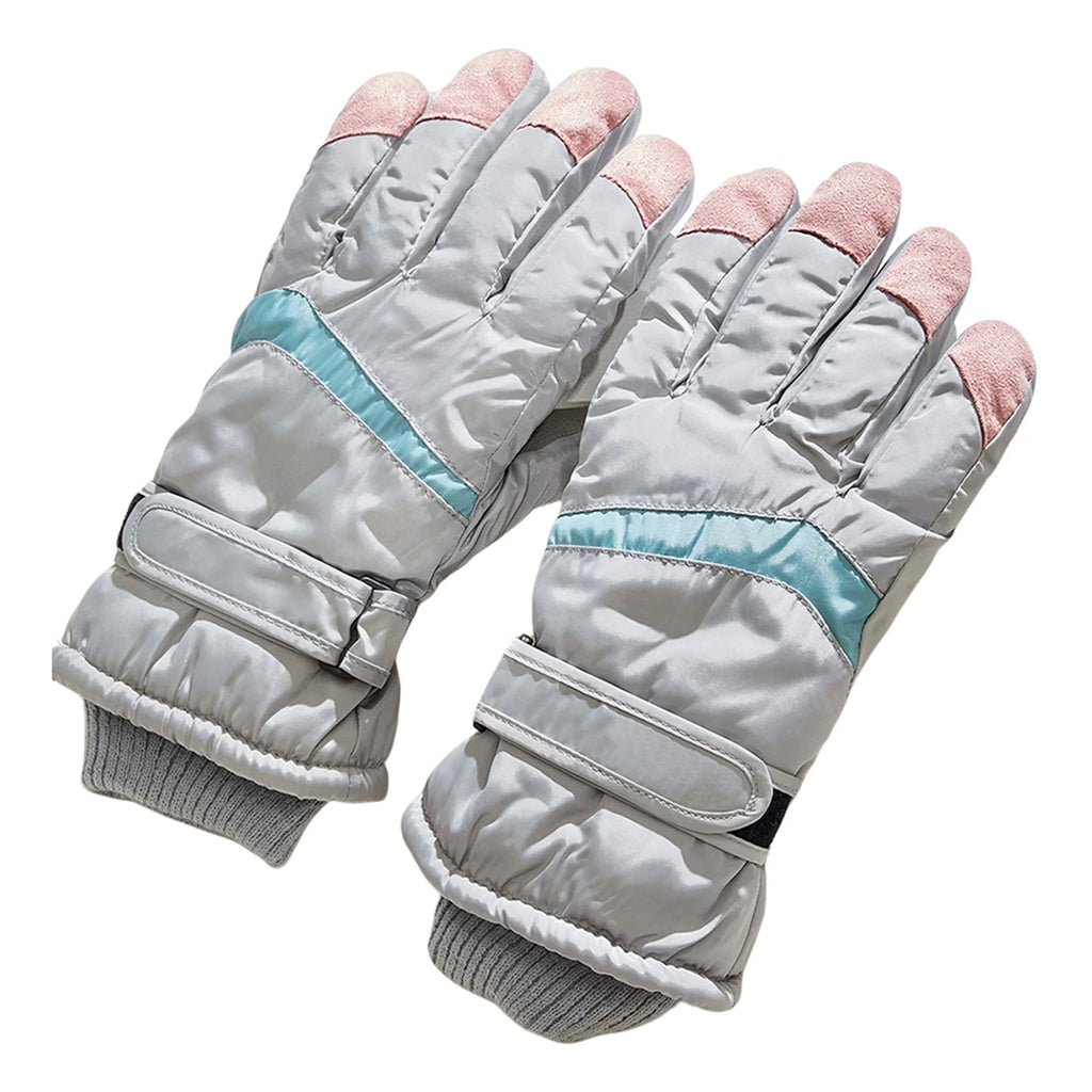 Winter Touchscreen Ski Gloves | Fleece-Lined & Windproof