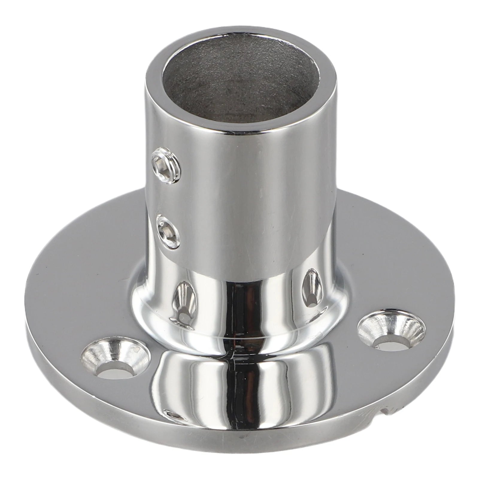 316 Stainless Steel Boat Handrail Base for Yacht Railing Fits 7/8 or 1 Tubes Designed for Harsh Marine Environments Oasis Select 22mm