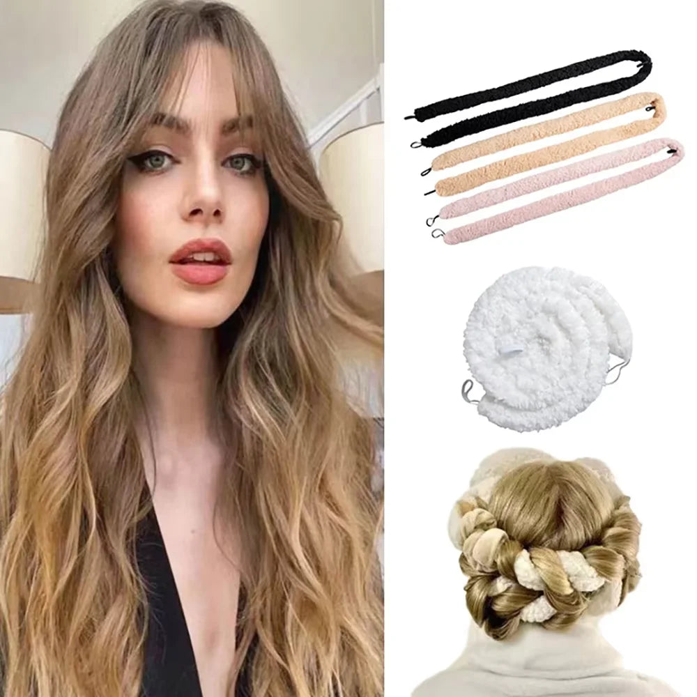 Heatless Foam Hair Curler – Big Wave Curl Rod & Roller Heatless Hair Curler Oasis Select
