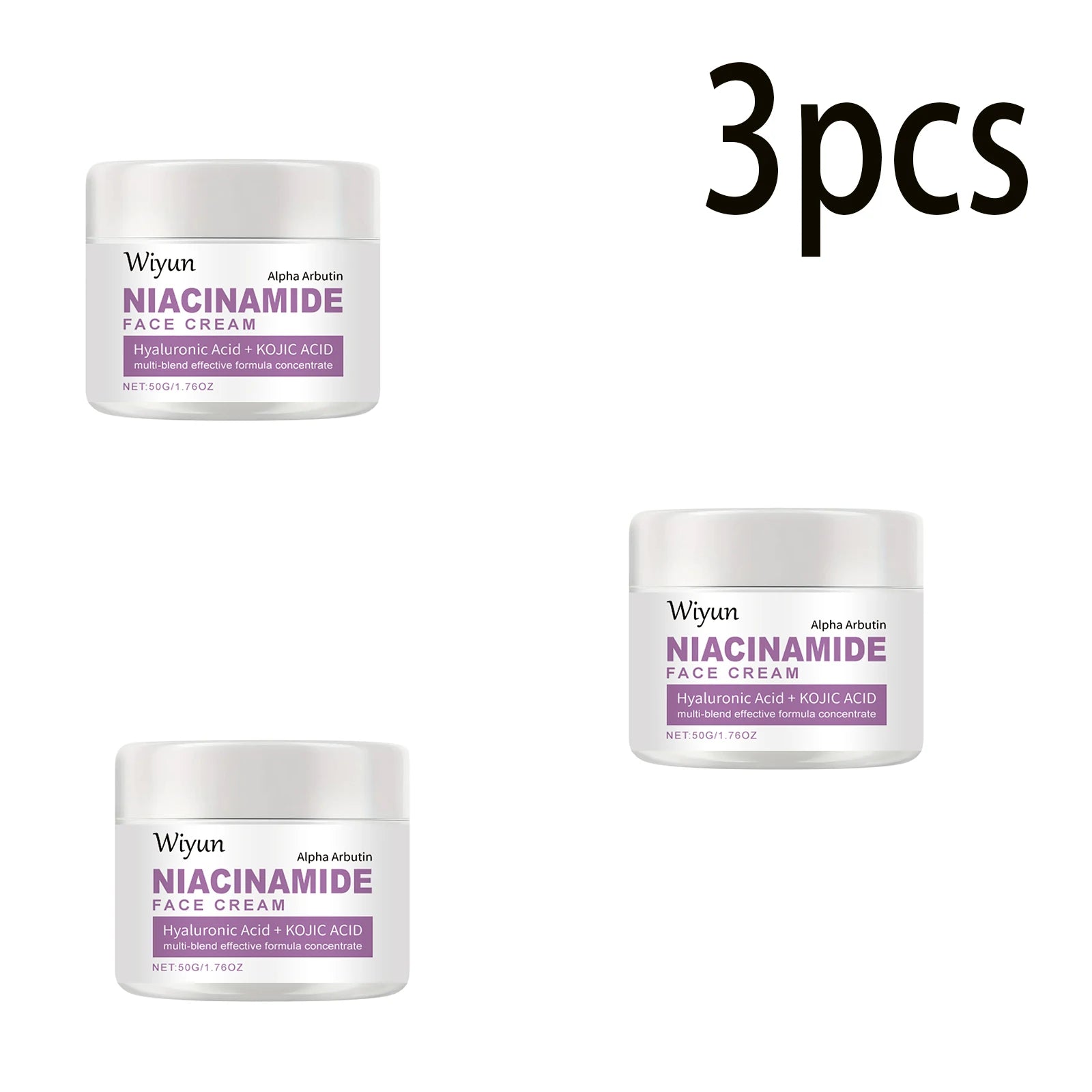 Niacinamide Face Cream Anti Melanin Fade Dark Spots Reduce Pigmentation Relieving Dryness Smoothing Moisturizing Whitening Cream Oasis Select 50gx3boed