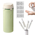 4-in-1 Emulsion Dispenser Bottle, Travel Bottle, Minimalist with Labels, Travel Dispenser Bottle, Toiletry Container Oasis Select A China