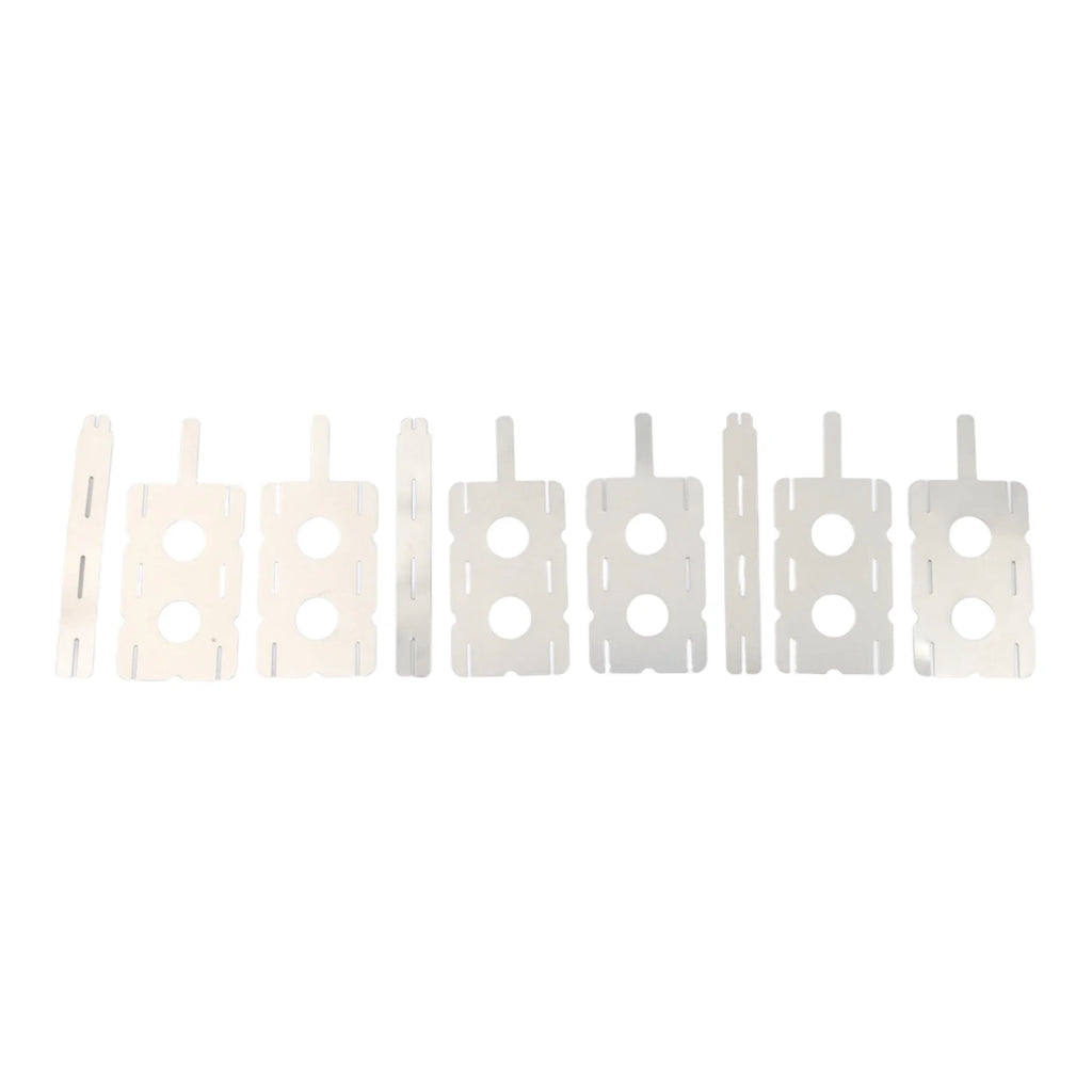 30PCS Lithium Battery Nickel Sheet Polygonal Battery Plating Nickle Sheet For Spot Welding Nickel Plates Oasis Select
