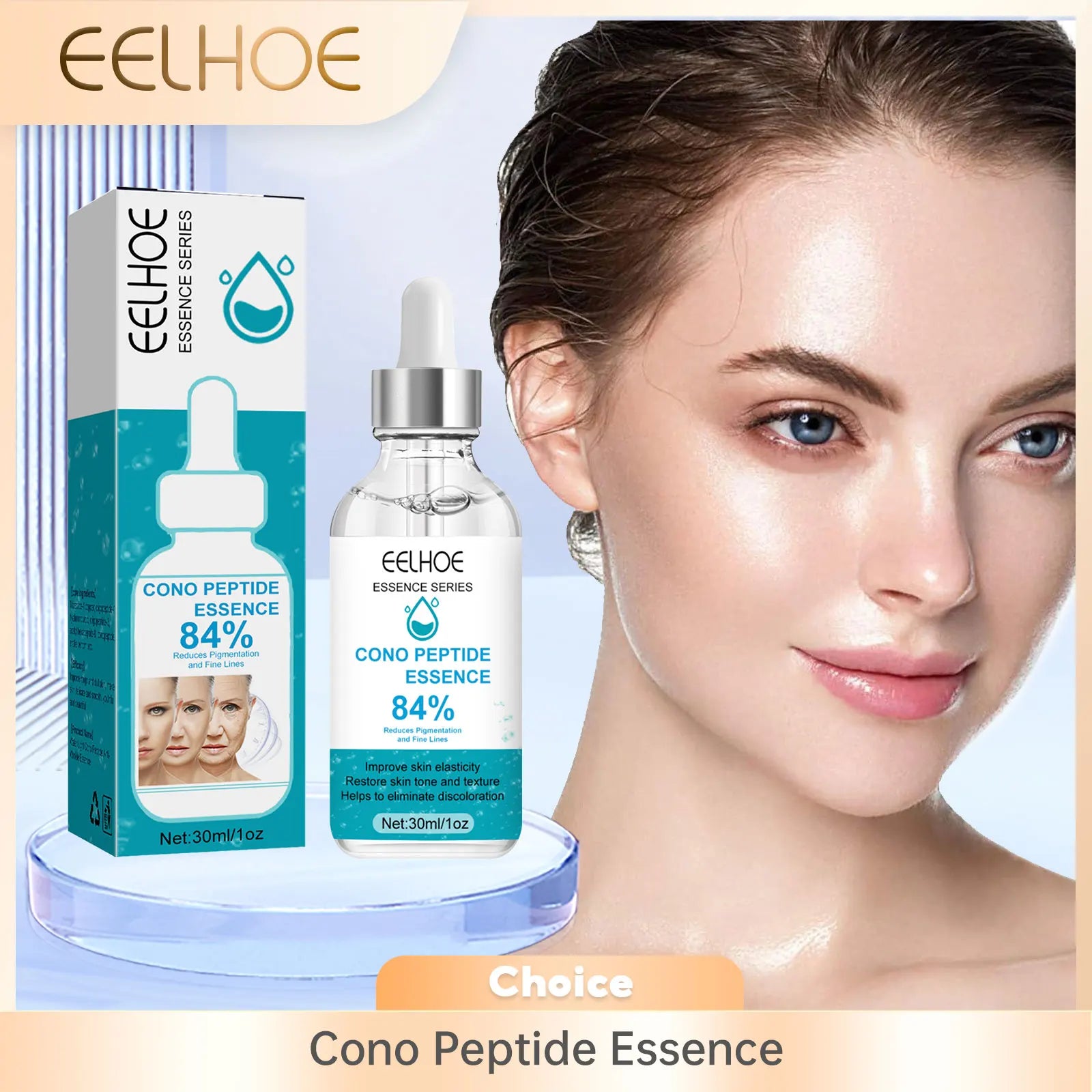 Anti Wrinkle Serum for Face Lift Firming Improve Rough Sagging Tightening Fade Forehead Lines Promote Collagen Age Spots Removal Oasis Select