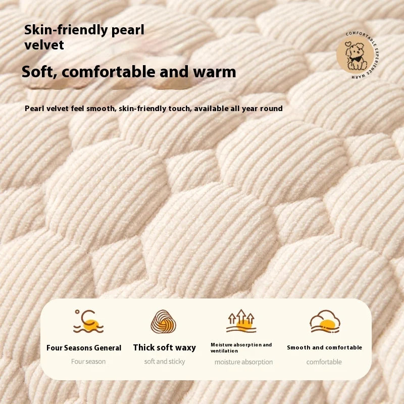 Thickened Pet Sofa Cushion, Anti-cat Scratch Sofa, Anti-slip Pet Bed, Dog Bed and Cat Cushion for Cats and Dogs To Sleep In Oasis Select
