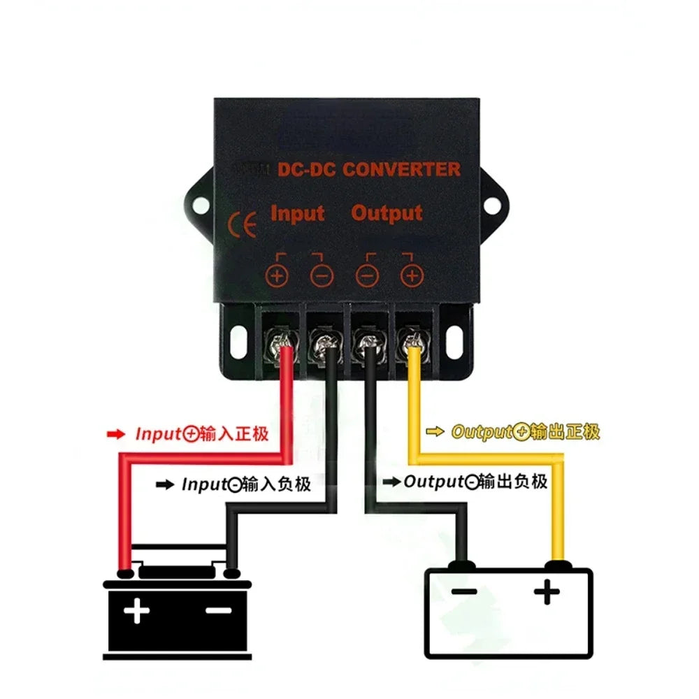 12V/24V to 5V 12V to 5V 24V to 5V 5A 10A 15A DC DC Converter Regulator Car Step Down Reducer CE Certificated Step-down module Oasis Select