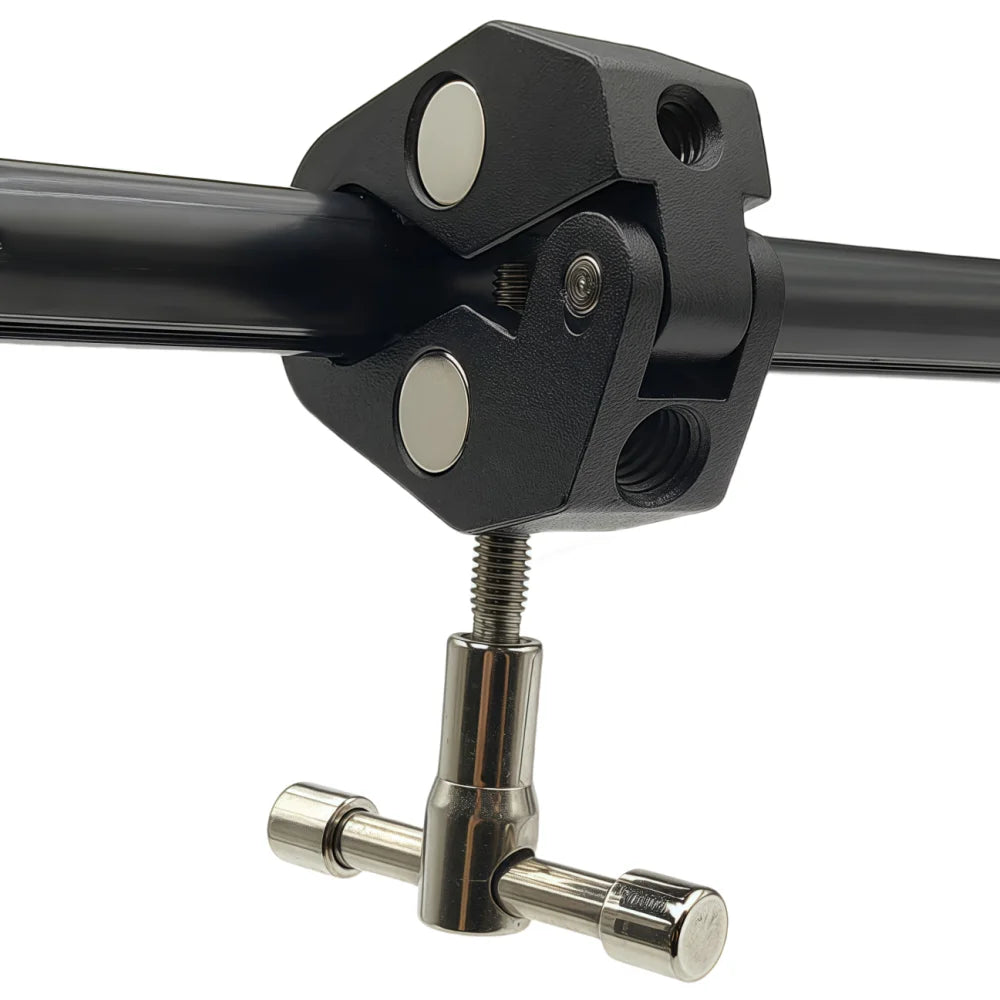 VeFly Aluminum Super Clamp 1/4 3/8 Screw for DSLR Tripod Rig