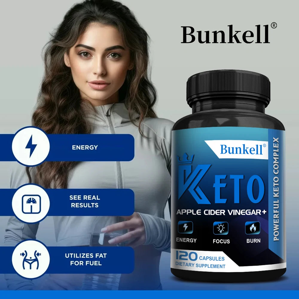 KETO+ACV Capsules – Fat Burner, Ketosis & Metabolism Boost Keto Diet Supplement Oasis Select
