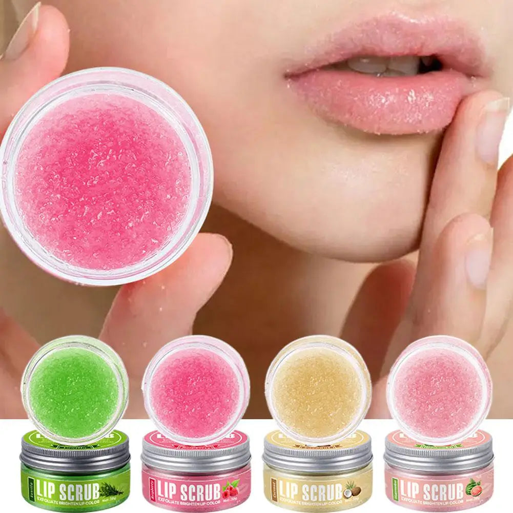 Fruit Flavor Lip Scrub – Exfoliating & Moisturizing Lip Care