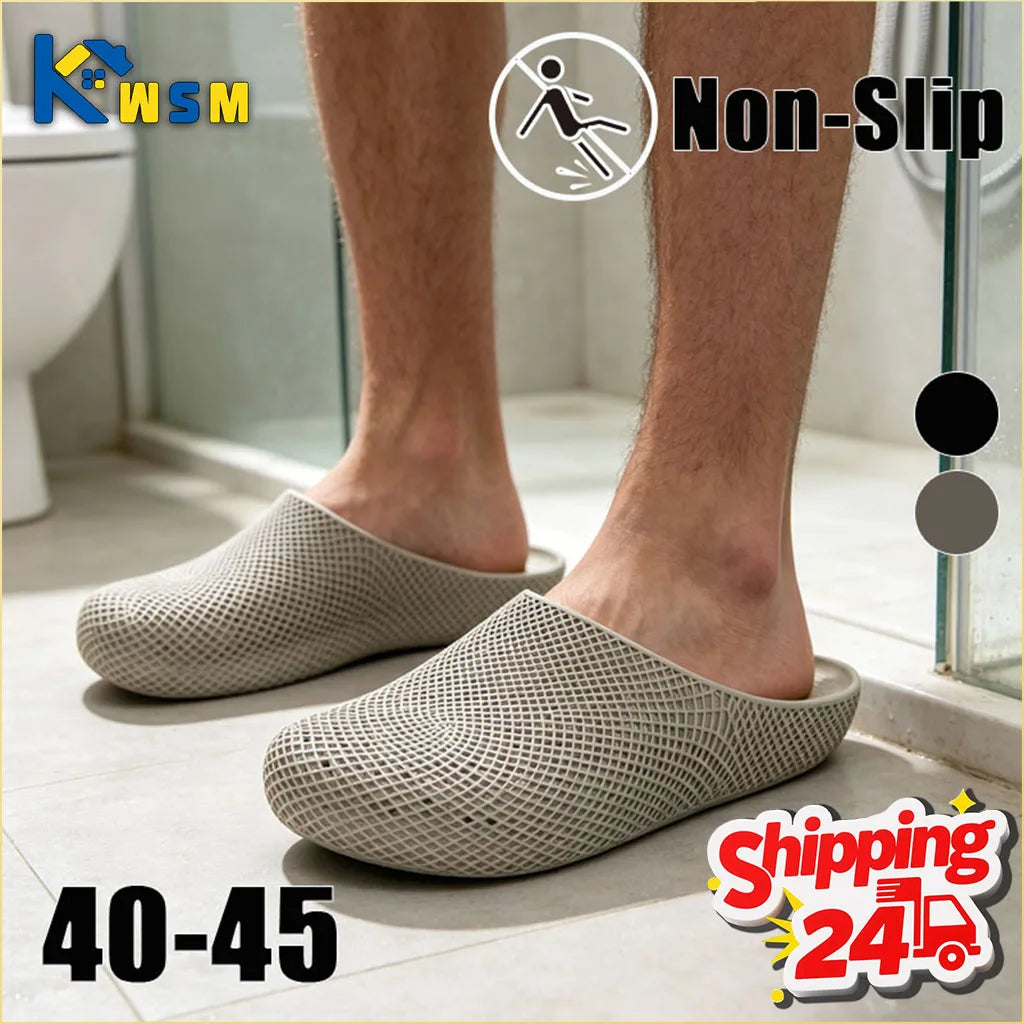 Breathable Clog Work Shoes for Men Summer Slip on Anti Slip Kitchen Safety Shoes Lightweight Indoor Outdoor Garden Clogs Oasis Select
