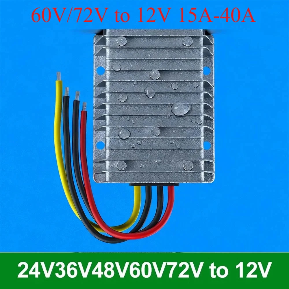 60V/72V to 12V 15A-40A on-board step-down converter 15V-90V inverter 36V/48V to 12V step-down module DC power converter Oasis Select