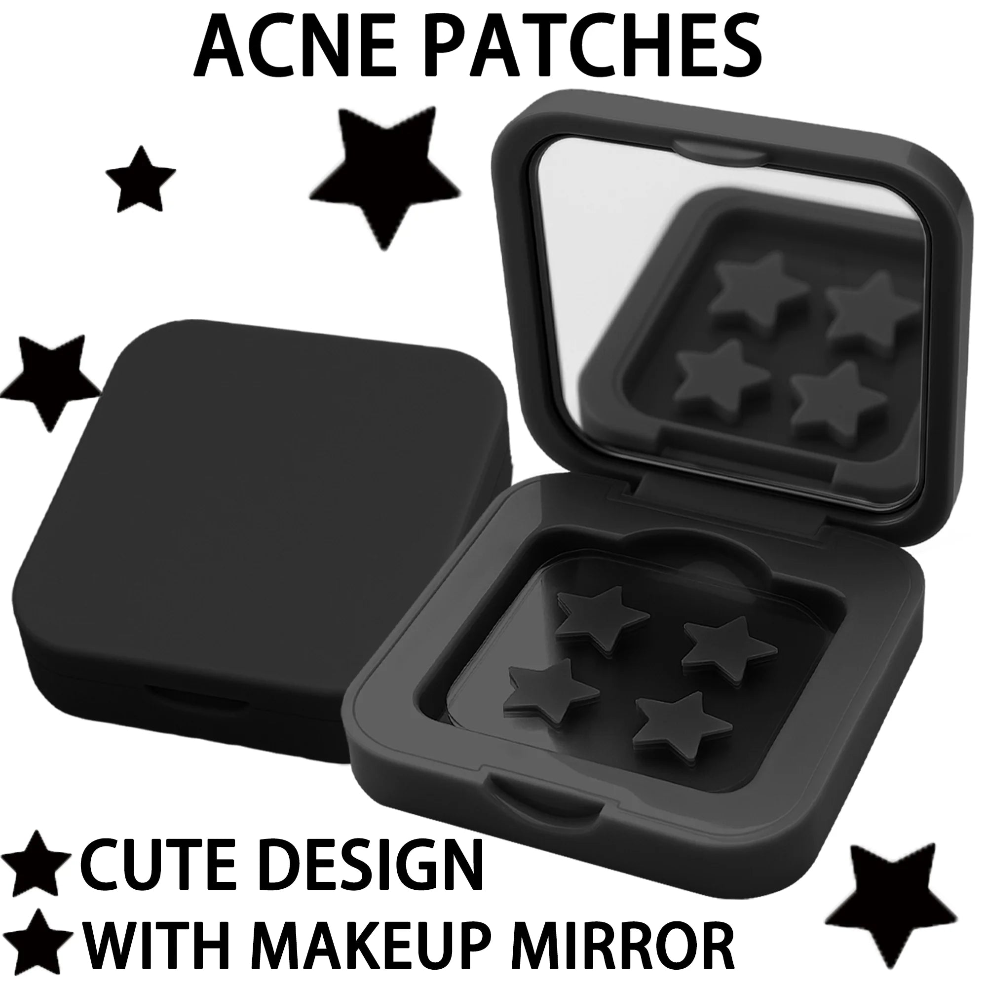 60 capsules/box of black star water-based gel acne mask, gentle on the skin, perfect for party decoration, mirror style Oasis Select