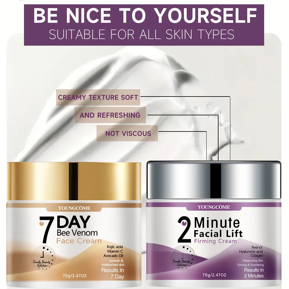 YOUNGCOME Bee Venom Cream – 7-Day Anti-Aging Moisturizer Anti-Aging Face Cream Oasis Select