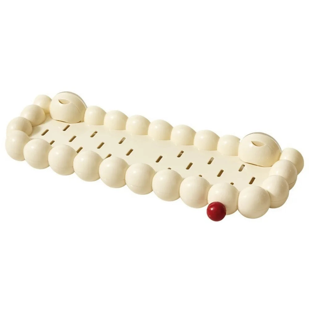 Wall-Mounted Suction Cup Cosmetics Storage Rack – No Drill