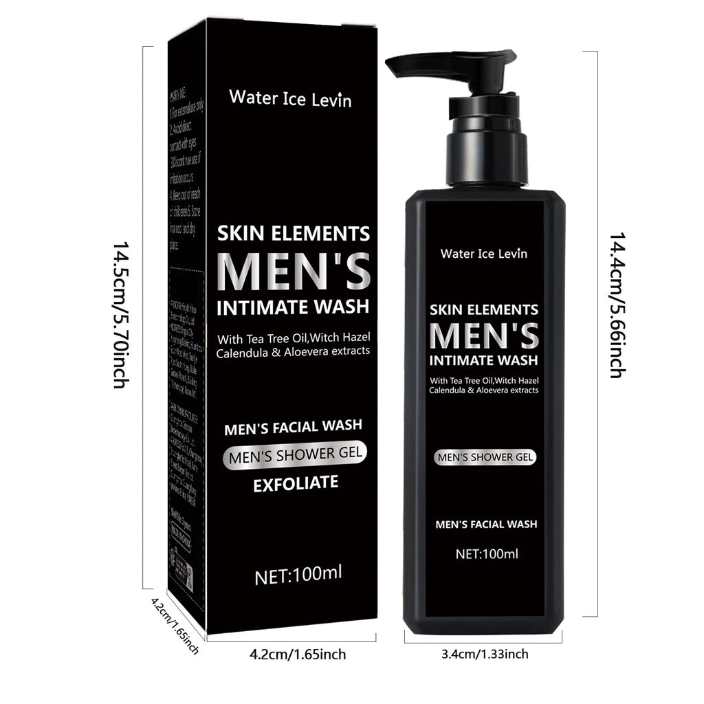 100ML men's facial cleanser for daily cleansing and bathing, suitable for oily skin, soothing, purifying and cleaning Oasis Select