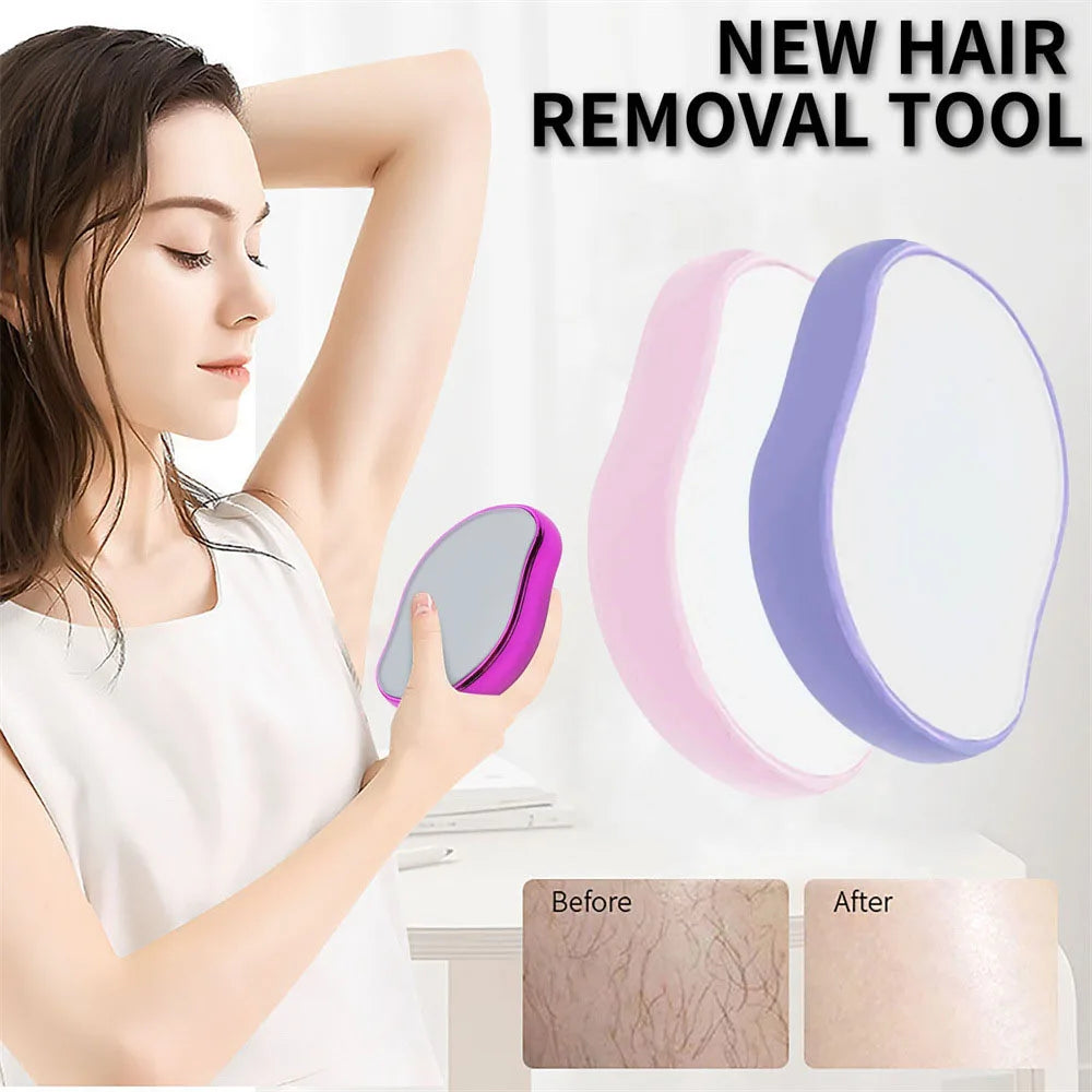 Hair Removal Physical Epilators Crystal Hair Eraser Safe Easy Cleaning Reusable Body Smooth Beauty Depilation and feet Tools Oasis Select