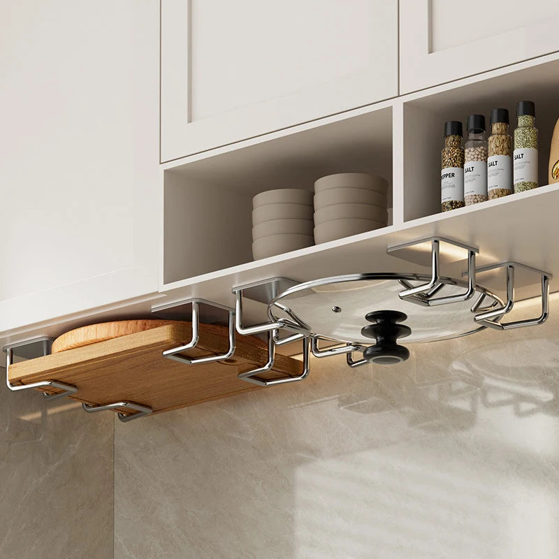 Stainless Steel Basin Hooks, No-drill Bathroom Basin Storage Rack, Suitable For Bathrooms, Homes, And Kitchens Oasis Select