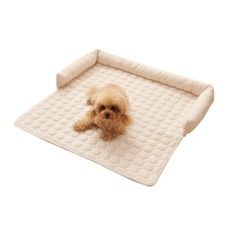 Thickened Pet Sofa Cushion, Anti-cat Scratch Sofa, Anti-slip Pet Bed, Dog Bed and Cat Cushion for Cats and Dogs To Sleep In Oasis Select