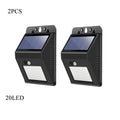 Hot Sale 20~30 LED Solar Light Wireless Sensor Waterproof Solar Wall Lamp Outdoor Motion Garden Decoration Spotlights Oasis Select Y008-C-2