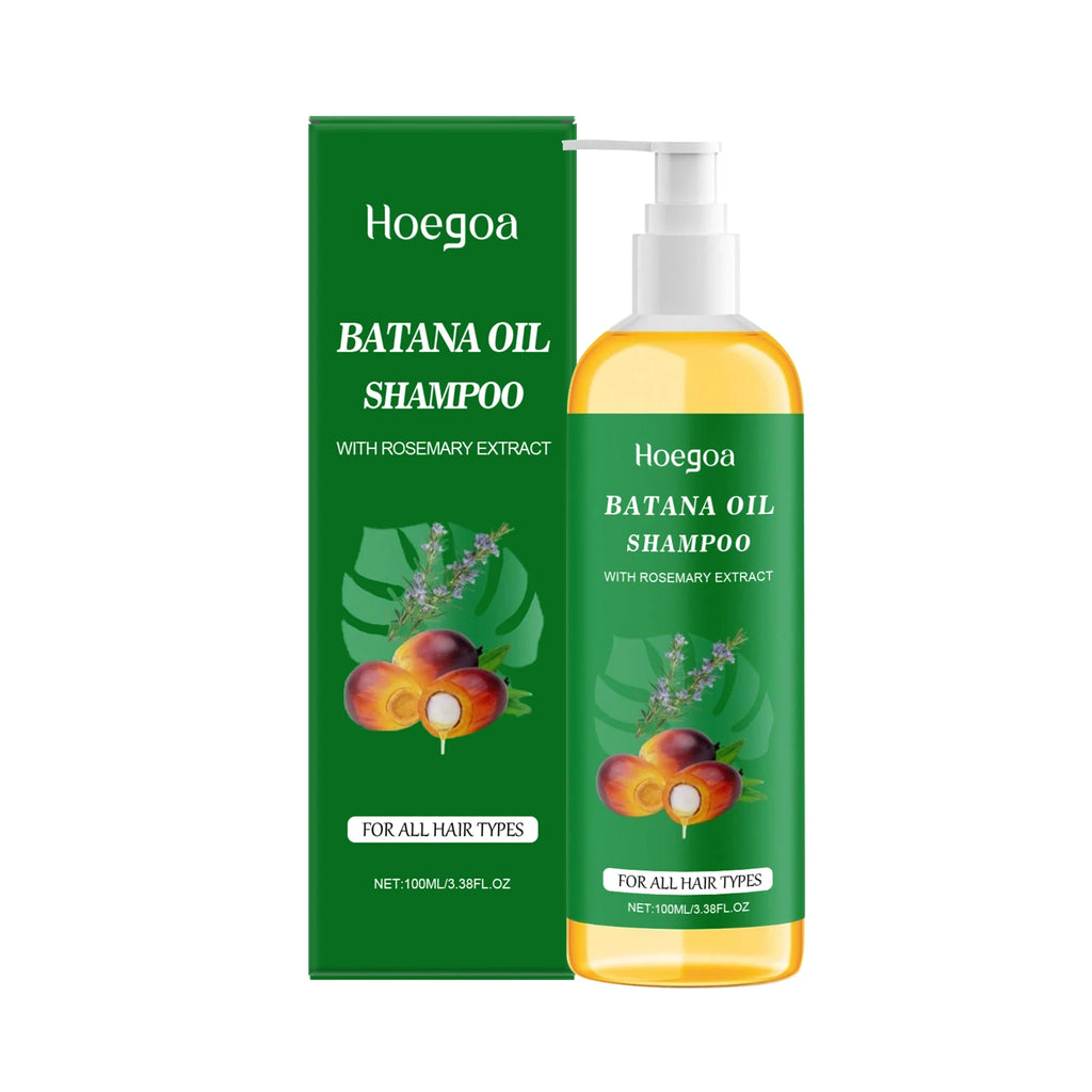 Batana Oil Shampoo Soothing Scalp Anti Hair Loss Repair Damaged Split