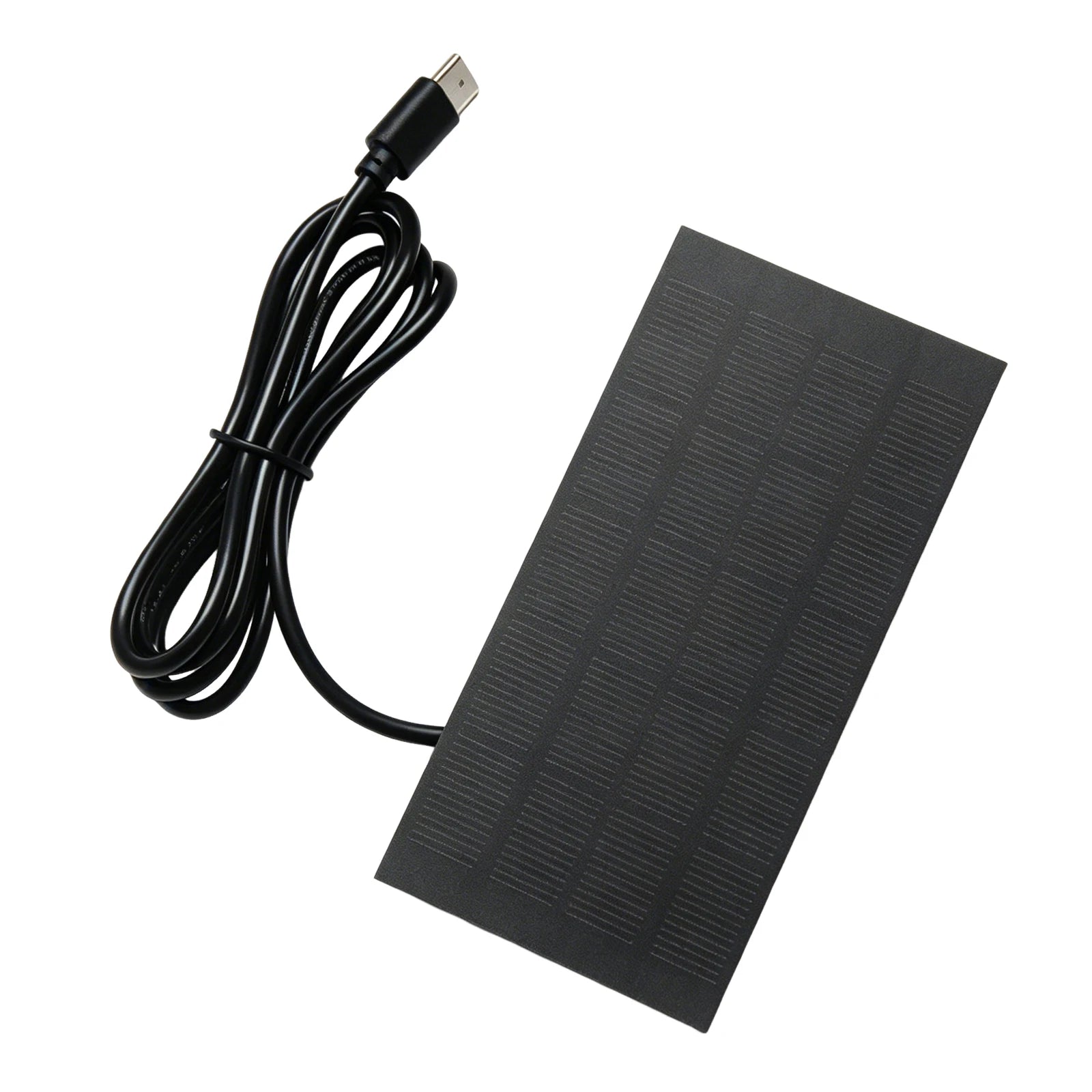 1.2W 5V Portable Solar Charger 3.7V-5V Solar Panel Power Backup 4.7x2.4 Inches/120x60mm for Camping Hiking Outdoor Adventures Oasis Select Type-c China Mainland