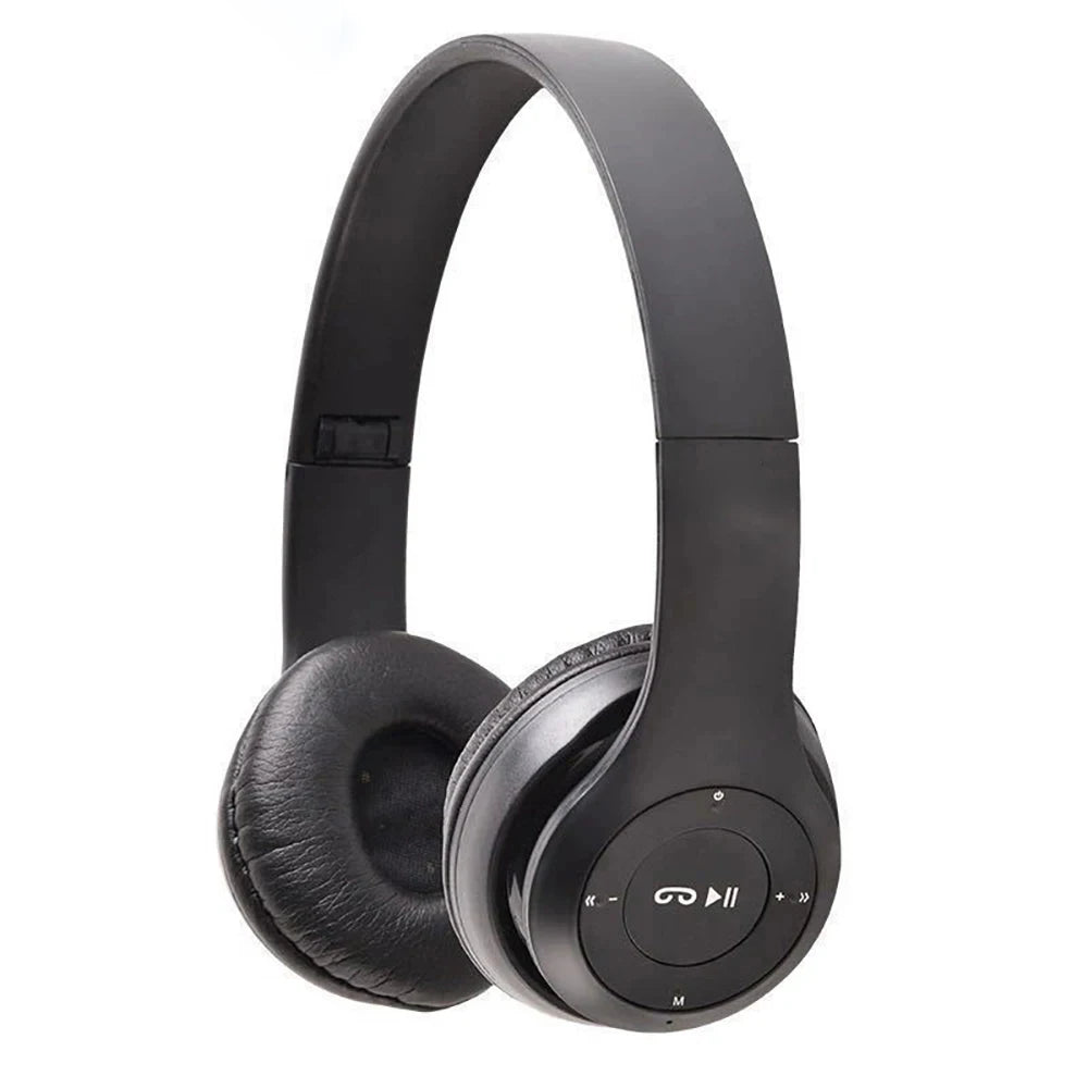 P47 Wireless bluetooth headphone With Mic Headsets Stereo Sound Earphones Sports Gaming Headphones Supports PC Smartphone Oasis Select
