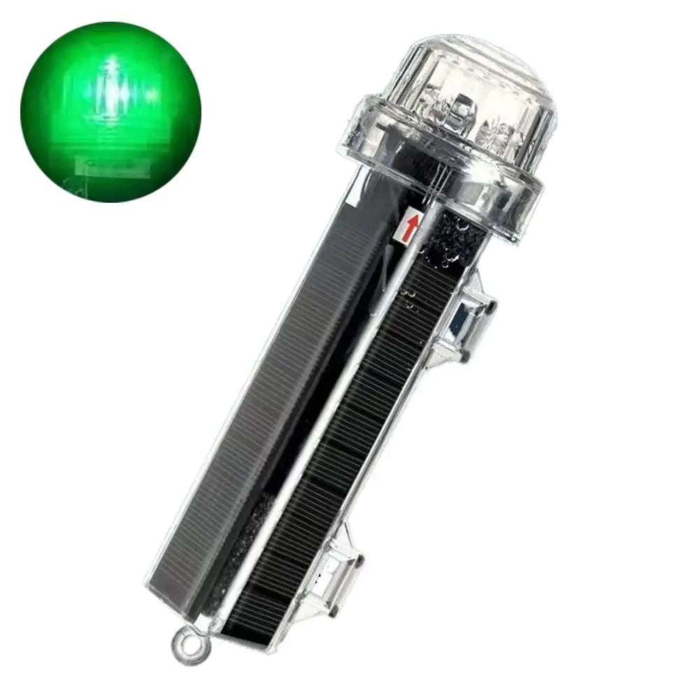 Solar Marine Signal Light – Waterproof Flashing LED Navigation